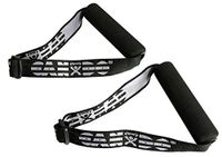 FEI 10-5330 Can-Do Exercise Band Foam Padded Adjustable Webbing Handle, Pair