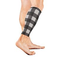 Calf Guard Sleeves Black White Buffalo Check Plaid Sports Calves Guards Sleeves for Running, Basketball, Baseball, Football