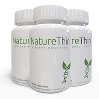 NatureThin Appetite Suppressing Weight Loss Supplement with Slimvance, As Seen on Netflix, 3-Pack (30 Ct)