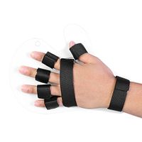Finger Orthotics, Extended Type Fingerboard Stroke Hand Splint Training Support(White)