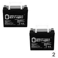 Mighty Max Battery 12V 35AH SLA Battery for Titan Front Wheel Power Wheelchair - 2 Pack Brand Product