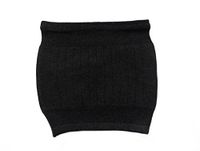 Flyusa Soft Elastic Cashmere Winter Warm Waist Support Stomach Warmer Band Waist Protector Belt for Men Women(Dark Grey)