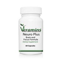 Neuro Plus Brain and Focus - Natural Brian Formula for Memory, Focus, Concentration and Clarity - with Dmae, GABA, Green Tea Extract, Grape Seed Extract and Multivitamin for Men and Women