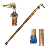 Unisex Duck Head Cane Black Maple, Solid Brass Handle -Affordable Gift! Item