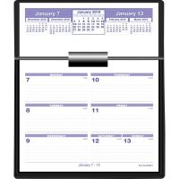 AT-A-GLANCE Flip-A-Week Desk Calendar and Base, 5 x 8 Inches, Black, 2013 (SW700X-00)