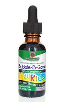 Nature's Answer - Kid-Bubble-B-Gone, 1oz Alcohol Free liquid Colic Gas Relief in infants and Children