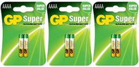 My Battery Supplier GP AAAA 6 Pack Super Fresh Super Alkaline 1.5V Batteries LR61 MN2500 EN96 3x2
