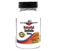 Vanadyl Sulfate 10mg * 200 Capsules 100% Natural - by EarhNaturalSupplements