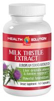 Liver and Kidney Support - Milk Thistle - Powerful ANTIOXIDANT - Turmeric Curcumin Capsule - 1 Bottle (60 Capsules)