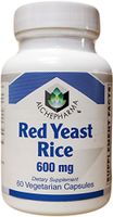 AlchePharma Red Yeast Rice 600 Mg, Veg Caps.