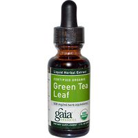 Gaia Herbs, Green Tea Organic, 1 Fl Oz