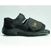 Corflex Med-Surg Post Op Rocker Bottom Shoe-L-Men - Black