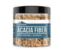 Acacia Fiber Capsules by Earthborn Elements, Natural Fiber Powder, for Overall Digestive & Heart Health*, Manage Appetite & Weight Loss* (200 Caps)