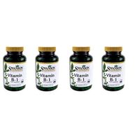 Swanson Vitamin B-1 (Thiamin) 100 Milligrams 250 Capsules 4 Pack
