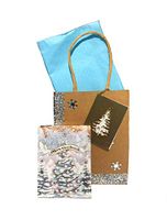 Punch Studio 75-Sheet Pocket Notepad - Merry Christmas with Winter Tree and Doves