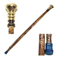 Replica of Bat Masterson Cane Brass Knob Handle Walking Cane Stick Victorian Cane with Solid Brass Inlay, Unisex Men Cane Lightweight Sturdy Folding Cane Classic Men Walking Sticks, Af