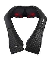 Zyllion Shiatsu Back and Neck Massager with Heat for Deep Tissue Kneading Massage - Use on Shoulders, Feet, Thighs, and Calves (ZMA-28)