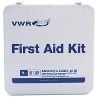 76049-038EA - Description : 50 Person Bulk Metal First Aid Kit, ANSI A+, Type III - 50 Person First Aid Kits, ANSI A+, Type III - Each
