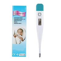 Digital Medical Baby Thermometer for Babies Infants Kid Toddlers Adult Fever Waterproof Cavity Oral Rectum Mouth Armpit Thermometer LCD Display Electronic Thermometer