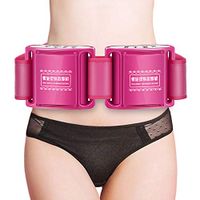 Lzour Electric Waist Massager Vibrating Slimming Belt Massage Waist Slimming Exerciser Leg Belly Fat Burning Heating Weight Loss Abdomen Massager