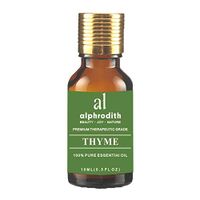 Premium Aromatherapy Thyme Essential Oil 100% Organic Pure Undiluted Therapeutic Grade Scented Oils - 10ml for Diffuser, Relaxation, Skin Therapy, Spa & Home