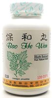 Bao He Digestant Dietary Supplement 500mg 100 Capsules (Bao He Wan) E10 100% Natural Herbs