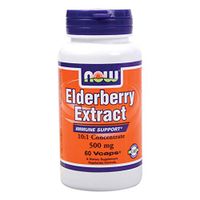 NOW Foods Elderberry Extract - 500 mg - 60 Vcaps