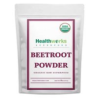 Healthworks Beetroot Powder (8 Ounces) | Raw & Certified Organic | Vegan, Keto & Non-GMO | All-Natural Energy Boost | Great with Juices, Smoothies & Drinks