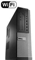 Dell Optiplex 990 Desktop Computer (Intel Quad-Core i7-2600 up to 3.4GHz, 16GB RAM, 2TB HDD, DVD, WiFi, VGA, DisplayPort, Windows 10 Professional) (i7 16GB 2TB) (Renewed)