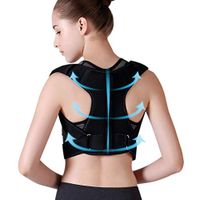 JMung'S Posture Corrector for Men and Women, Spine and Back Support, Relief Lower & Upper Back Pain, Improve Posture & Provides Lumbar Support,M