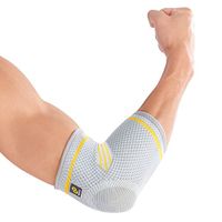 Bracoo Elbow Sleeve, Recovery Compression Support for Tendonitis, Weightlifting, Tennis and Golfer’s Elbow, Fulcrum, EE90, 2 Count, Medium