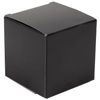 JAM PAPER Glossy Gift Boxes - 2 x 2 x 2 - Black Glossy - Sold Individually