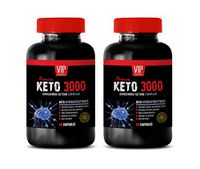 Weight Loss Keto Pills for Women - Keto 3000 - EXOGENOUS Ketone Complex - Keto Plus for Weight Loss - 2 Bottles 120 Capsules