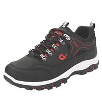 SUGEER Men's belt hiking outdoor running shoes Fashion Outdoor Non-Slip Sport Shoes Lace-Up Mountaineering Sneakers