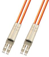 35 Meter Multimode Duplex Fiber Optic Cable (62.5/125) - LC to LC - Orange