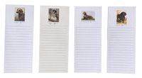Dachshund Magnetic Refrigerator List Pad Set of 4