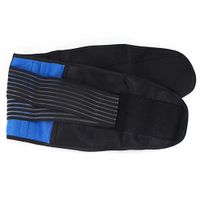 ZHANGFL Lumbar Support Brace, Fashion Breathable Mesh Protection Lower Back Waist Support Belt for Pain Relief Gym Sports Accessories (Size : XXL)