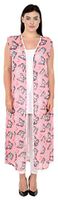 Sleevless Butterfly Duster (1x) Pink