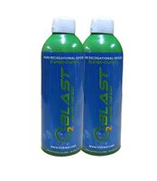 95% Pure Oxygen Supplement (9 Liter Oxygen Canister), Quick Recovery for Exercise, Hangovers, and Altitude Sickness. Sanitary flip top Cap - 2 Pack - All Natural