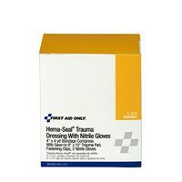 First Aid Only 2-014 8 Piece Hema-Seal Major Wound Compress Kit
