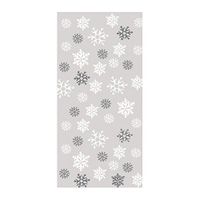 Christmas Snowflake Large Cello Bags - 20 Pack