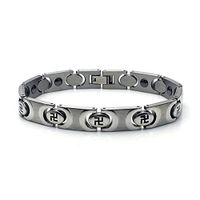 PINGMAI Bracelet, Titanium Steel Magnet Bracelet, Men's Anti-Fatigue Bracelet