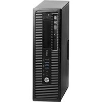 HP ProDesk 600 G1 High Performance Business Small Form Factor Desktop Computer, Intel Core i3-4130 3.4 GHz, 8GB RAM, 500GB HDD, DVD, WiFi, Windows 10 Pro (Renewed)