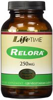 Lifetime Relora Veg 250 Mg Mineral Supplements, 120 Count