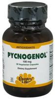 Country Life - Pycnogenol, 100 mg, 30 capsules [Health and Beauty] by Country Life