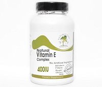 Natural Vitamin E Complex 400IU Non-Oily ~ 100 Capsules - No Additives ~ Naturetition Supplements