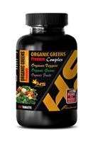 Brain Health Vitamins - Organic Greens - Premium Complex - Spinach Extract Organic - 1 Bottle 60 Tablets