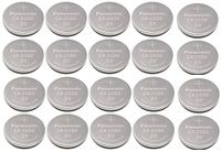 Panasonic CR2032 3V Lithium Coin Battery (Pack of 20)