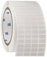 Brady THT-96-487-10 0.5" Width x 0.275" Height, B-487 Permanent Polyimide, Matte Finish White Thermal Transfer Printable Label (10000 per Roll)