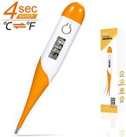 Thermometer for Fever, Digital Thermometer Fast 10 Sec Instant Read Oral Rectal Axilary Thermometer for Kids, Children, Adults, Infants, Toddlers